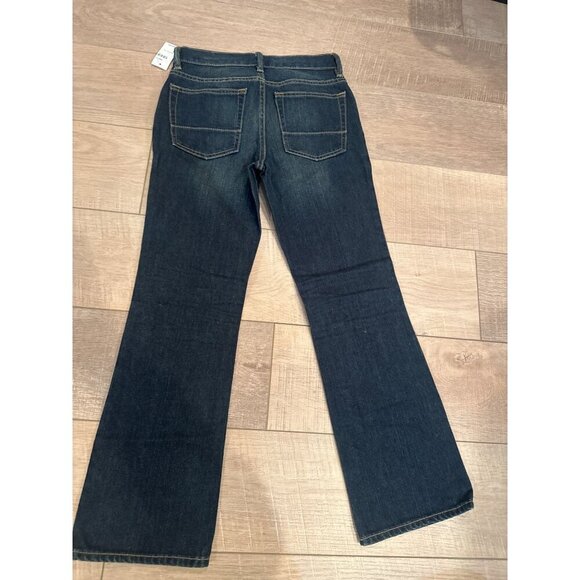GapKids 1969 Bootcut Jeans 10 Regular Dark Wash Denim Youth - Picture 7 of 7
